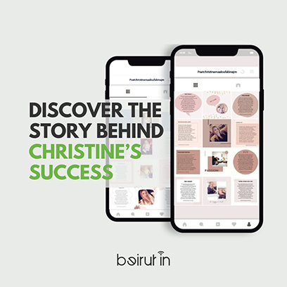 Discover the story behind Christine's success!